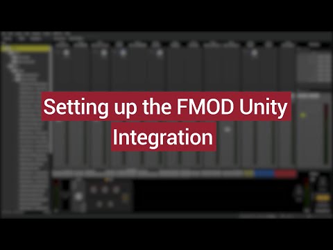 Setting up the FMOD Unity Integration (FMOD + Unity Tutorial)